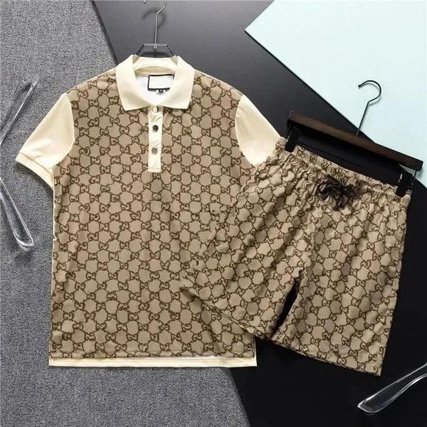 Mens Tracksuit Designer Tracksuit Designer Mens mens shorts and Tshirt Sets Designe Suit Set Letter Print Summer Cotton Tracksuits Short Sleeve Shorts Men