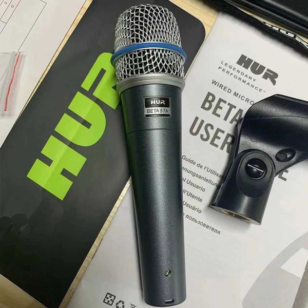 HUR BETA57A Microphone Dynamic Instrument microphone drum kit beta57a mic for Band stage performance T260525