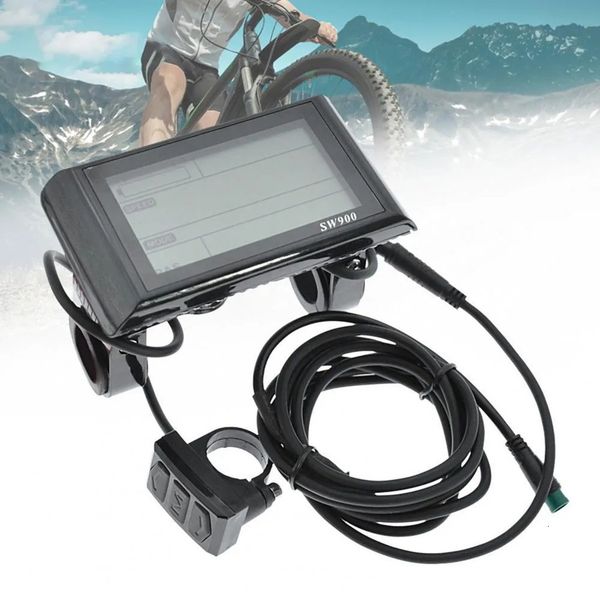 outdoor 2026 New 24V/36V48v/52V/60V LCD Panel Meter Controller For Electric E Bike Speed Control Display Bicycle Accessories Lightweight Camping Gear 2