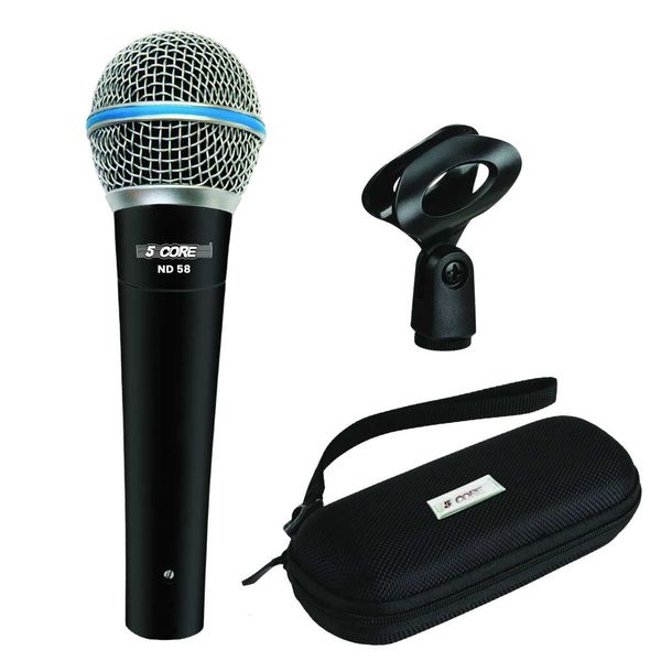 5 Core Microphone Professional Dynamic Mic Karaoke Singing XLR Wired Micrfono T260525