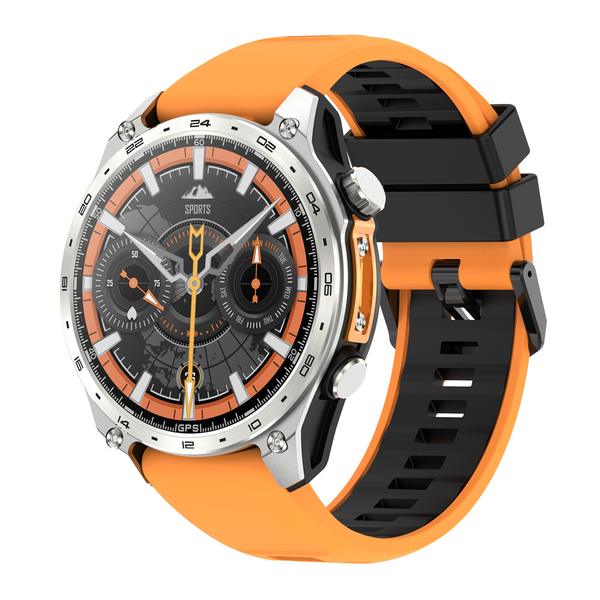 HD300 Pro GPS Smart Watch Outdoor Sports Fitness Tracker with Flashlight Heart Rate Blood Pressure Monitor Waterproof Smartwatch for Men