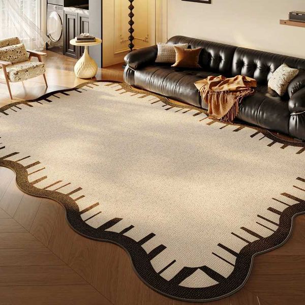 Modern Style Carpets for Living Room Light Luxury Bedroom Decor Large Carpet Washable Lounge Floor Mat Anti-slip Study Soft RugJ260525