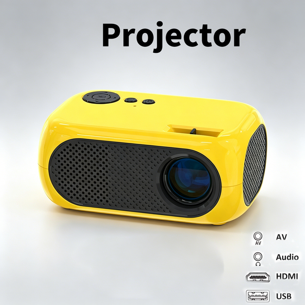 M24 Portable Mini Projector: Multiple Connectivity Options and Specifications (Americas, Europe, and Australia)