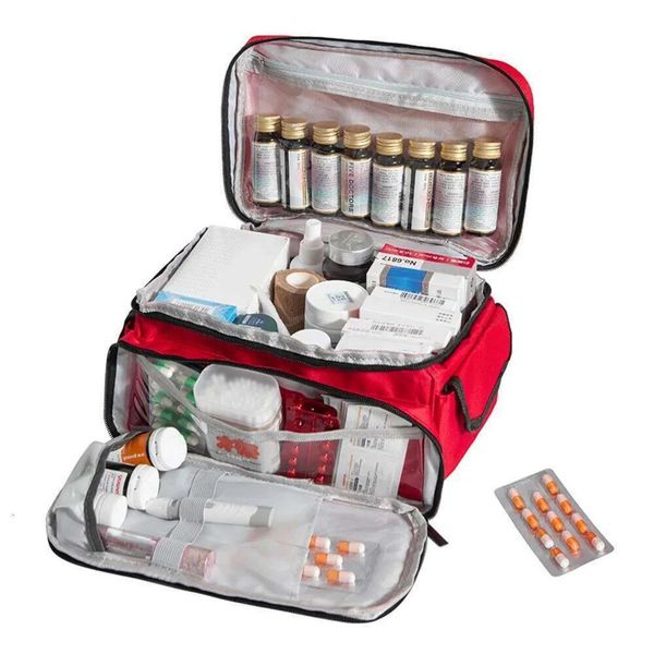 Designer art High-Capacity Portable First Aid Kit, Travel Medicine And Medication Storage Bag Oxford Cloth Organizer Box Emergency Survival Free Shipping 13