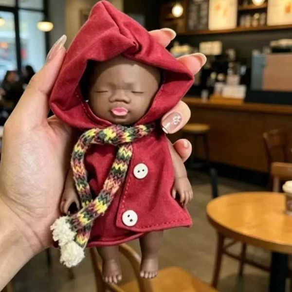 2026 New Natasha Squeeze Decompression Toy 14Cm Black Skin Ugly Doll With Clothes Set Relieve Anxiety Prank Festival Gifts For Fans Q2052 Toy