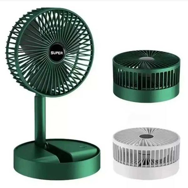 2026NEW Retractable Fan USB Charging Folding Portable Mini Electric Fan Dormitory Outdoor Cooling Appliances AdjustableHomeFans Z260526