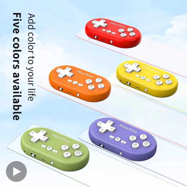 Mini Gamepad Gaming Control Bluetooth For iPhone Android 4 3 Switch Xbox Mobile IOS PC TV Controller Wireless Game Pad Phone Z260526
