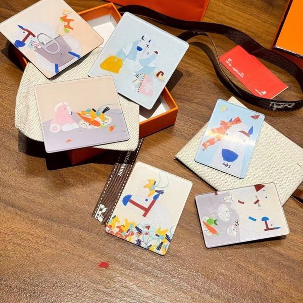 Limited edition six-piece set, refrigerator sticker ins wind soft magnet, premium exquisite gift.