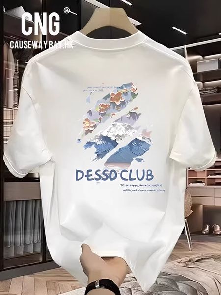 Men's Heavyweight Cotton T-Shirt Graphic