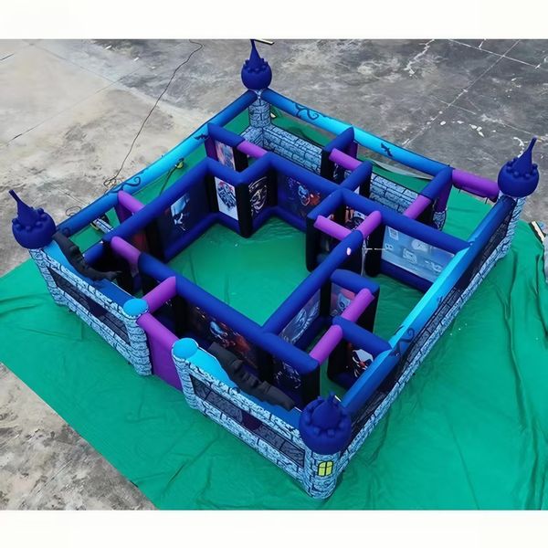 Inflatable Maze Castle Mobile Obstacle Challenge Land Game Equipment Large Outdoor Inflatable Maze