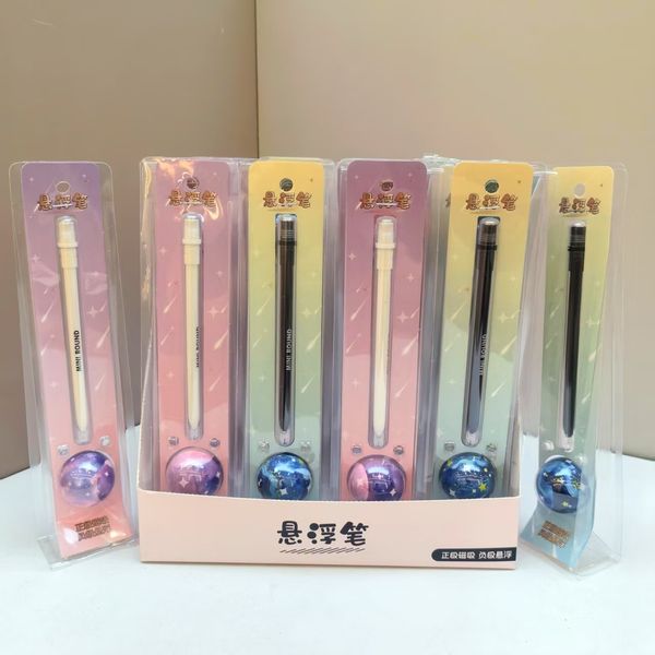 Chenxi New Planet Magnetic Levitation Fun Stress Relief Student Black Quick-Drying Exam Signature Pen Wholesale
