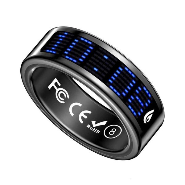 2026 New Smart Ring Heart Rate Blood Oxygen Sleep Monitor Waterproof Sport Ring