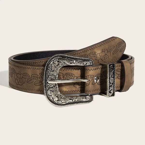 Retro brown belt suitable for both men and — compare prices at CompareOffers