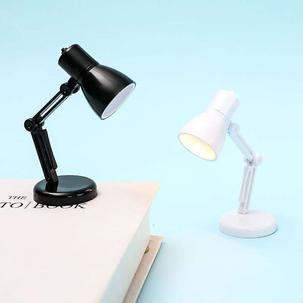 Creative LED Mini Desk Warm Eye Protection Dormitory Study Reading Lamp, Portable And Foldable Night Light