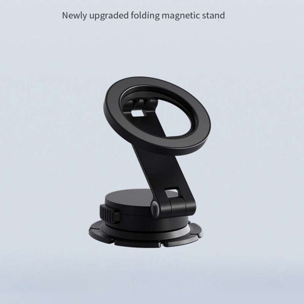 New Car Mount For Mobile Phone Magsafe Magnetic Suction Foldable High End Navigation Specifically Magnetic Foldable Phone Stand Minimalist