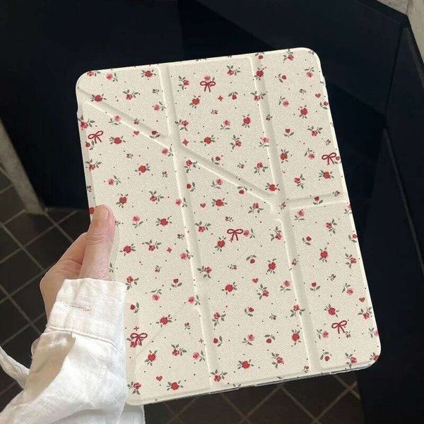 Flower For 2025 Air 5 4 Case iPad 10th Generation 11th A16 9th Mini 6 7 Pro 11 10.9 in 12.9 13 M2 M3 M4 M5