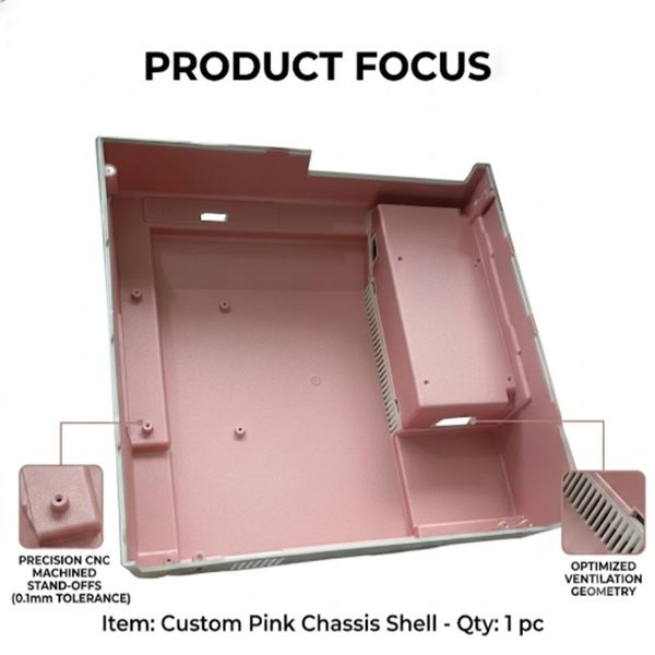Conductive Coating Plastic Upper Cover, Shielding Electronic Equipment Housing Shell With Conductive Paint