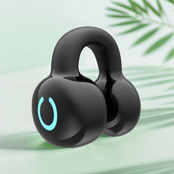 Bone Conduction Open Ear Headphones, Bluetooth 5.0 True Wireless Gaming Earbuds, Lightweight Sports Earphones for Running Workout