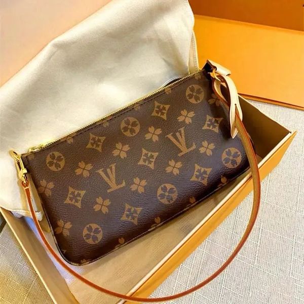 Designer Bags Women Shoulder Bag Hobos Brown Old Flower ToteBag Letter Genuine Leather Bags Cross body Luxury Handbags Lady Purse Female backpack sacoche homme sac