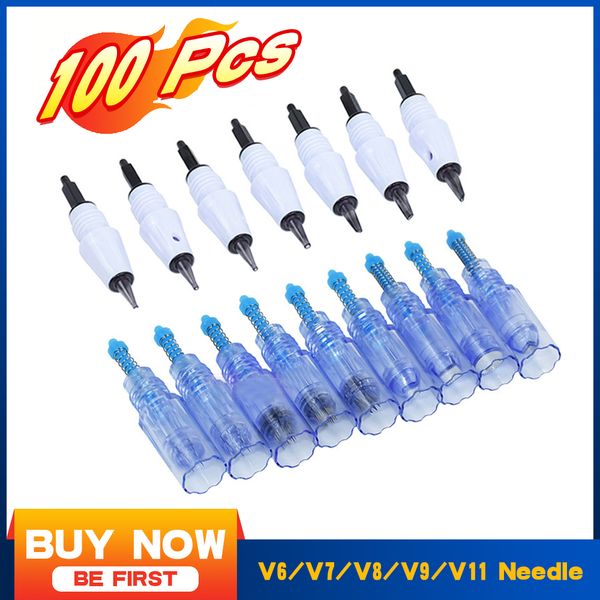 Screw thread embroidery eyebrow needle Artmex V6V8V9V11 instrument consumables M1R3F5F7 needle eyeliner lip floating beauty pupil line 12 24 36 42 needle