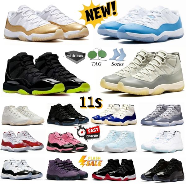 With Box 11 11S Basketball Shoes Rare Gamma Blue University…