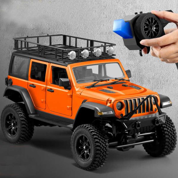 RC CAR Full Scale MN-128 1/12 off-road vehicle Wrangler Climbing Car RC MN128 Childrens 4WD Remote Control Vehicle Crawler Gift M260702
