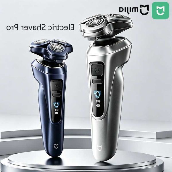 Electric Mijia Shaver Pro 360 Floating Head Dual Ring Lock Smart Color Display IPX8 Wet Dry USB-C Long Battery Razor D260703