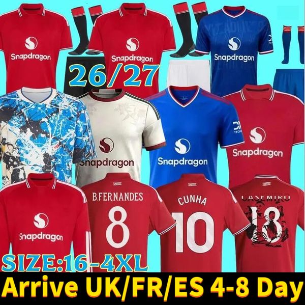 Manchester26 27Stone Roses 2026 Soccer Jerseys Kids Footbal…