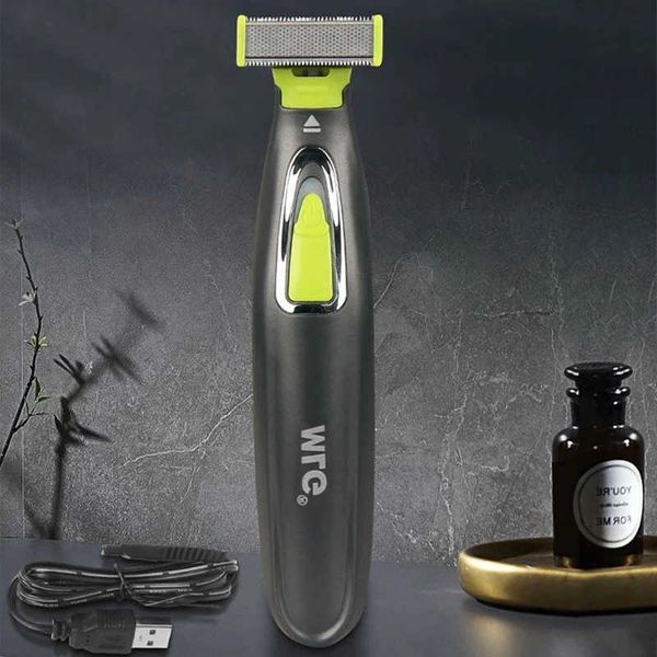 Shaver Electric Portable Full Body Trimmer USB T Shaped Blade Razor For Beard Armpit Washable For Men Women D260703