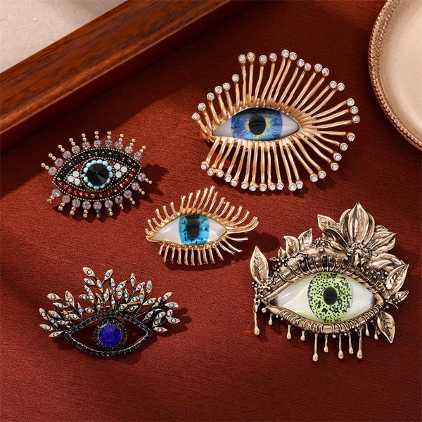 Brooches Cross-border explosions Devils Eye brooch — compare prices at CompareOffers