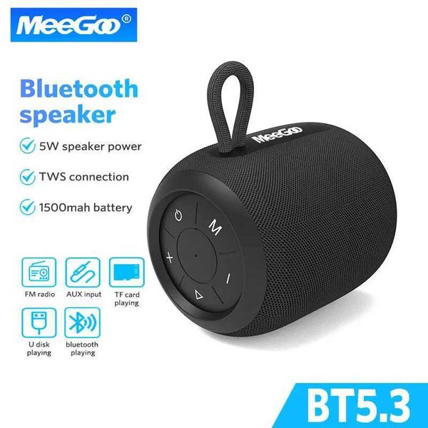MeeGoo Bluetooth Speakers 40W Enhanced Bass Portable Outdoor Wireless Speaker 8Hrs IP7 Waterproof Shower Speaker Bluetooth 53 T260703