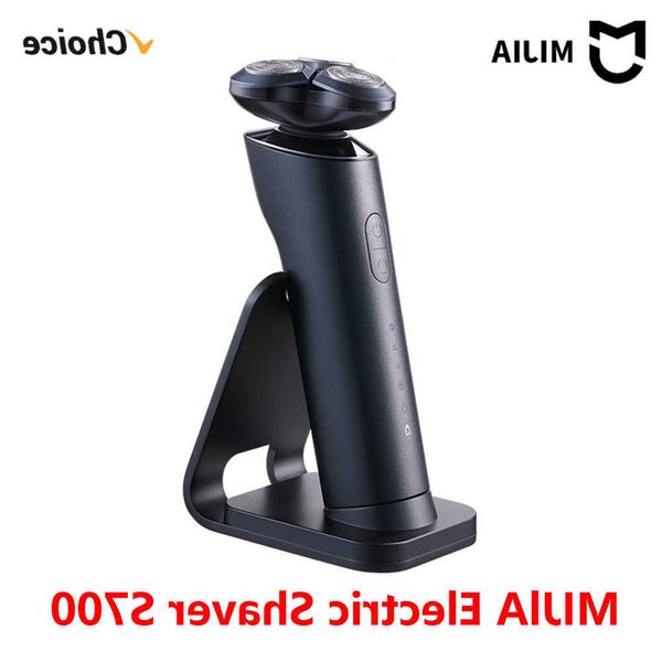MIJIA New Electric Shaver S700 Portable Flex Razor 3 Head Shaving IPX7 Waterproof Washable Beard Trimmer Trimer Cutter 30 day D260703