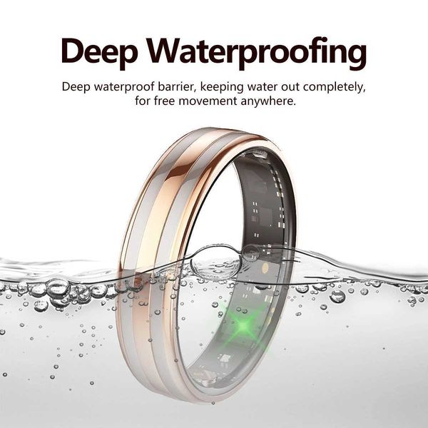2026 Smart RinisexIP68 waterproof ratingHeart rate and health monitoringActivity trackerFitness ringNew model T260703