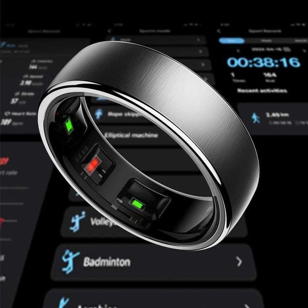 New R10 Waterproof Smart Ring Health Monitor Men Women Health Sleep Monitor Smart Rings Multi-sport Modes QRing APP T260703