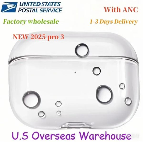 New tws earbuds for airpods Pro 3 2 4 4th Gen With ANC airpods Pros USB C earphones wireless Bluetooth Headset USB-C charging port For Xiaomi iPhone