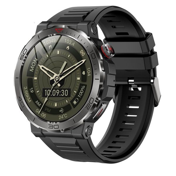 Mk68 Smart Watch 1.43 AMOLED Screen Outdoor Sports Health Monitoring Compass Bluetooth Call Technology