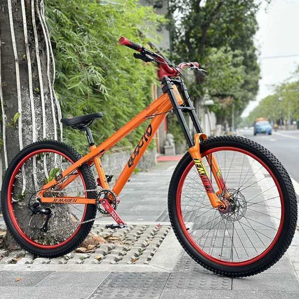 Mountain Bike Bikes 26 Inch Off-Road Mountain Dual Shoulder Adjustable Hard Tail Oil Disc Brake Aluminum Alloy Frame MTB Bike Road Carbon ran