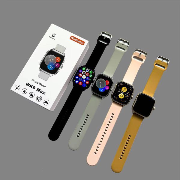 New Smart Wk9 Max Gift Full Touch Screen Sport Fitness Watch BT Call Digital Smartwatch 2026 PK H13