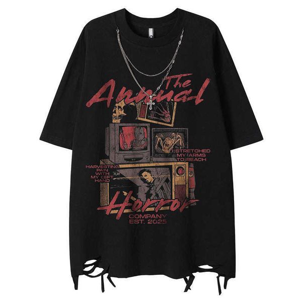 Qilin Street Vintage Short-Sleeve Mens Hip-Hop Creative — compare prices at CompareOffers