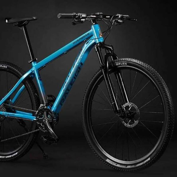 Mountain Bike Bikes Outland British 29-Inch Shock-Absorbing Mountain Bike Aluminum Alloy Bicycle Women's Men's Work Riding 33-Speed Off-Road Road Carb ran