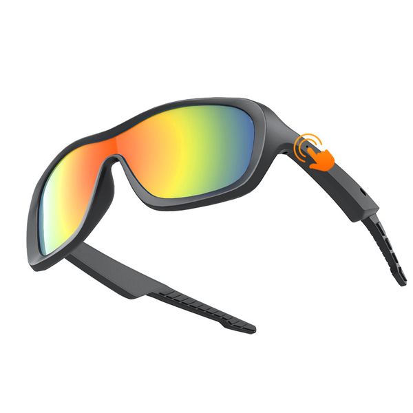 Hot Sale AI Voice Translation Smart Glasses, Outdoor Audio Goggles UV Protection Music Call