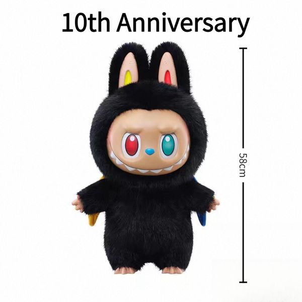 17cm 38cm 58cm 10th Anniversary Limited Edition ZIMOMO THE MONSTERS 10th Vinyl Figurine Cute Toy Figurines of Kids Cute Cartoon Decor Collectible Toys