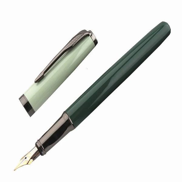 Luxury Quality 3768 Green Colour Business Office Fountain Pen Student School Supplies Ink pens 26Y0706