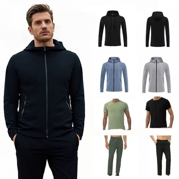 2026 Hot Men Jacket Pants Sports Sets Yoga — compare prices at CompareOffers