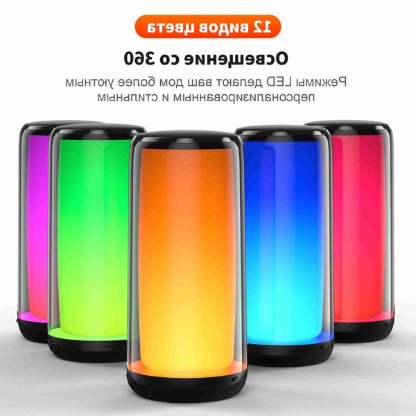 Bluetooth QERE Speaker with Hi-Res 10W AudioWireless HiFi Portable Speaker IPX5 WaterproofOutdoor Multiple connection modes D260706