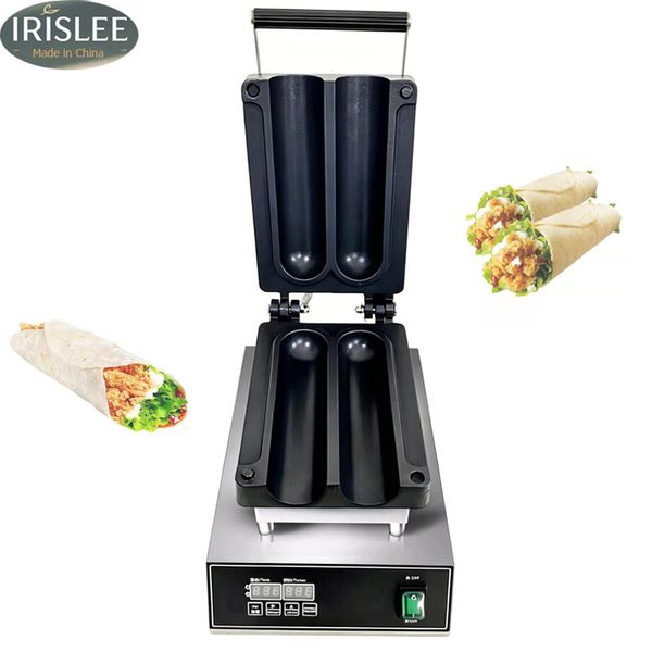 Electric Two Grid Mexico Chicken Rolls Machine Electric Two Grid Mexico Chicken Rolls Machine 1500w Non Stick Grasping Pancake Maker listed by DHgate