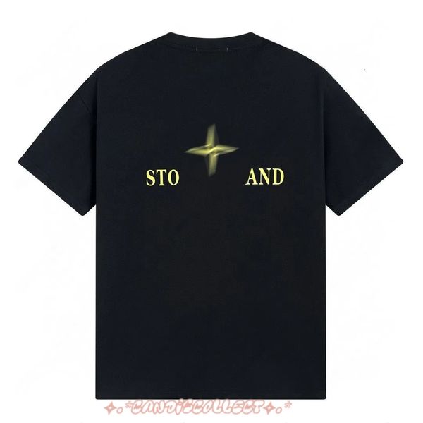 topstoney Tshirt Unisex Retro Street Style Demon T Shirt With Angel Halo Graphic Print Short Sleeve Crew Neck Cotton Casual Tee Black Cor stone Tezilytshirt 687