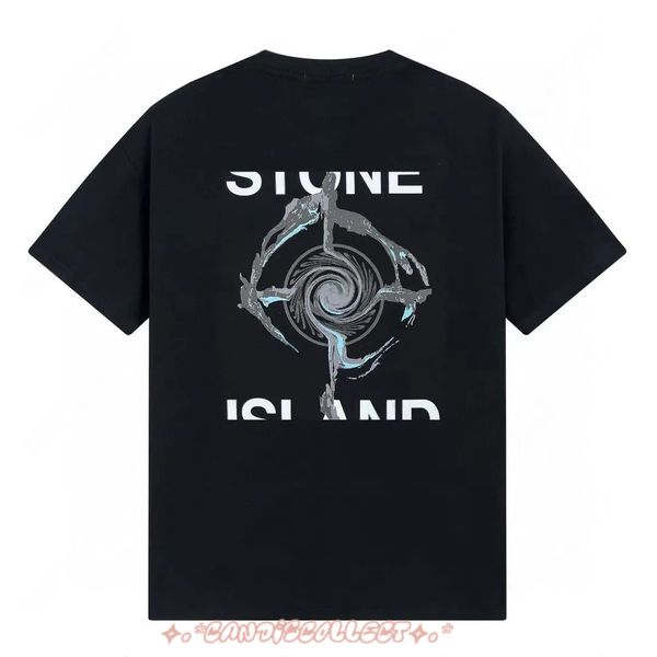 topstoney Tshirt Unisex Retro Street Style Demon T Shirt With Angel Halo Graphic Print Short Sleeve Crew Neck Cotton Casual Tee Black Cor stone Tezilytshirt 3ab