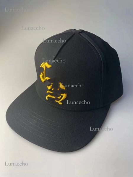Fashion Embroidery Hat Men Women Hip Hop Snapback Cap cross Summer Breathable Mesh Baseball Cap Outdoor Sports Sun Protection Street Trend Caps Chrome style 00d
