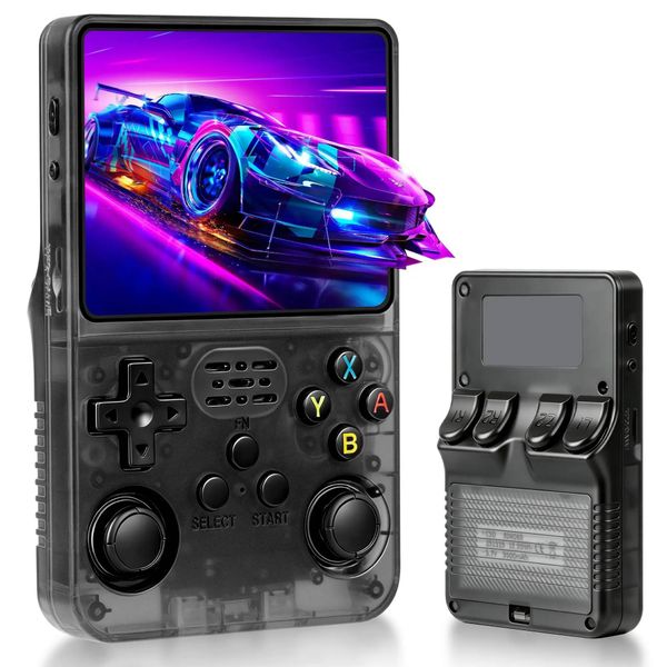 R36S Handheld Game Console,Built-in 20000+ Games Retro Console,3.5 I Screen,3500 mAh, Arkos System,for Kids and Adults J260707